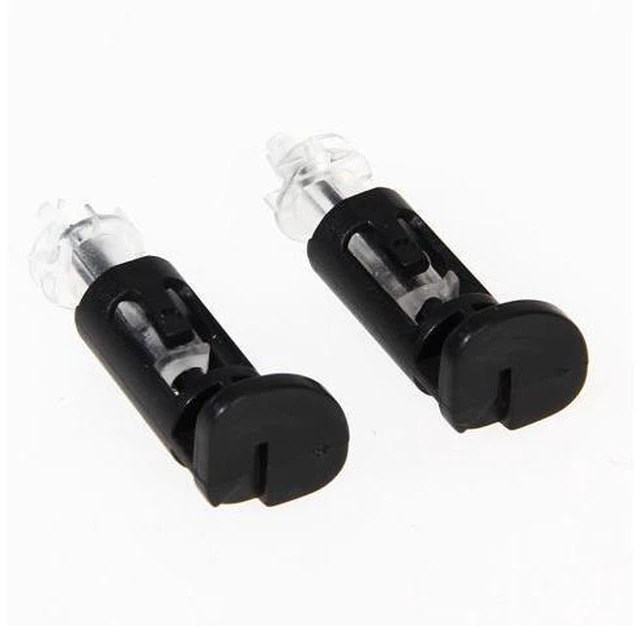 Alt view image 3 of 6 - 16Pcs/Lot Mount Pin Rotate Lock Screws (16 white+16 black) Plastic Screw For PC CPU for Intel 775 1155 1156 Fan Screw Fixer