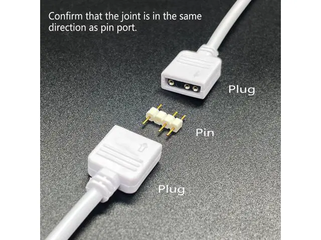 Alt view image 5 of 7 - 2-Pack 1-to-1 ARGB Extension Cable, White 5V 3-Pin Female to Female ARGB Addressable RGB Adapter Cable, ARGB LED Sync Cable for Extend PC Computer ARGB Fans Or ARGB LED Lights, 11.8 Inches