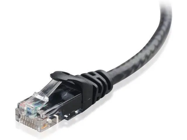 Alt view image 3 of 4 - Cable Matters 10-Pack Snagless Short Cat6 Ethernet Cable (Cat6 Cable, Cat 6 Cable) in Black 1 ft