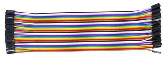 Alt view image 4 of 6 - Dupont Line 20CM 40Pin Male to Male + Male to Female and Female to Female Jumper Wire Dupont Cable for Arduino DIY KIT(20C female to female)