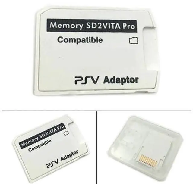 Main image of V5.0 SD2VITA PSVSD Pro Adapter For PS Vita Henkaku 3.60 Micro SD Memory Card SD2VITA PSVSD Pro Adapter For Game