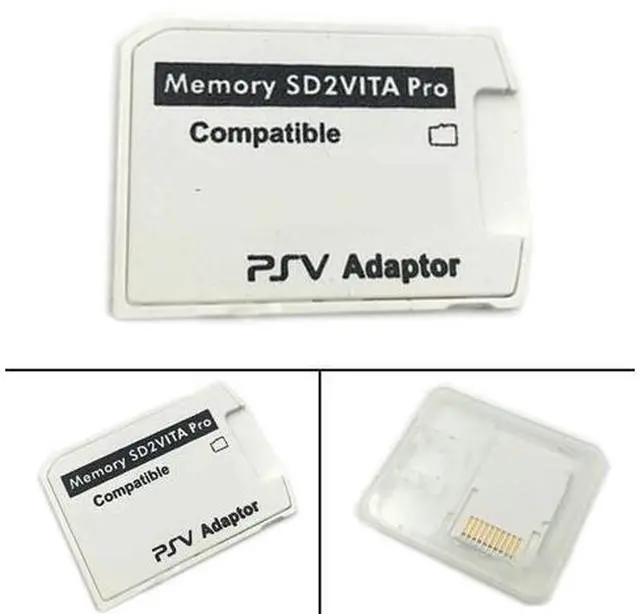 Alt view image 2 of 6 - V5.0 SD2VITA PSVSD Pro Adapter for PS Vita Henkaku 3.60 Micro SD Memory Card