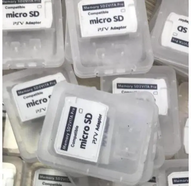 Alt view image 6 of 6 - V5.0 SD2VITA PSVSD Pro Adapter for PS Vita Henkaku 3.60 Micro SD Memory Card