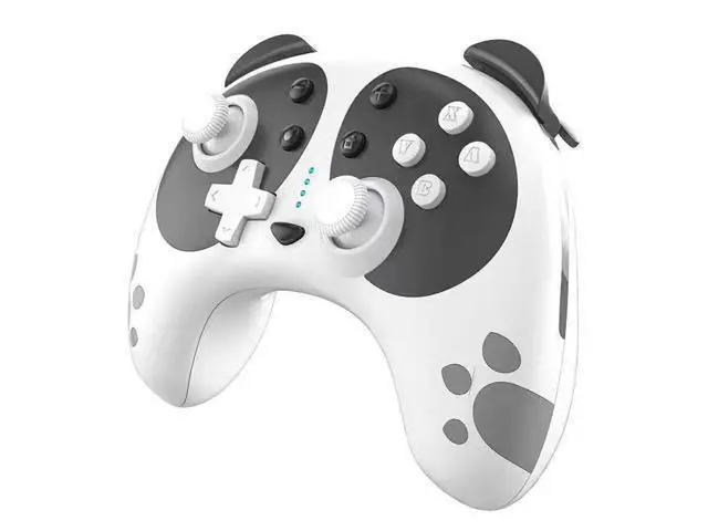 Alt view image 7 of 7 - Wireless Pro Controller for Nintendo Switch, STOGA Panda Switch Controller with NFC Wake-up Function, Compatible with Switch Lite/PC, Support Motion Control Turbo Vibration 2021 New