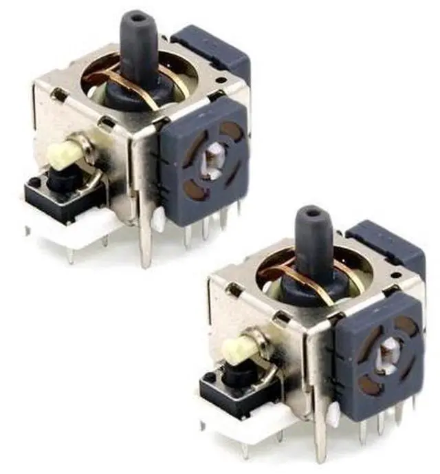 Main image of 2pcs 3D Analog Joystick Sensor Module Potentiometer Thumb Stick For Xbox 360 Wireless Controller Repair Parts