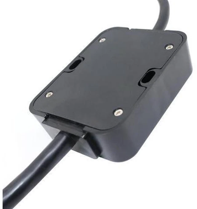 Alt view image 5 of 7 - CARROFIX Trailer Light Converter European Round 7-Pin Connector to US 4-Way Flat Pin Plug