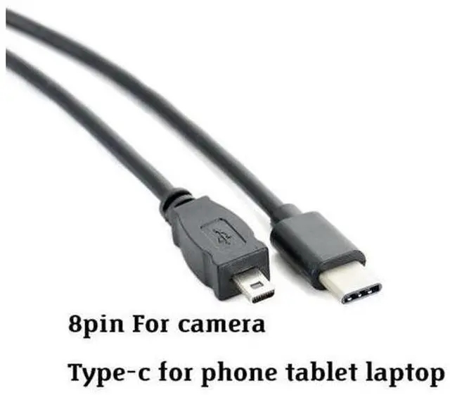Main image of TYPE C OTG CABLE FOR NIKON Coolpix Camera UC-E6 UC-E16 UC-E17 camera to phone edit picture video