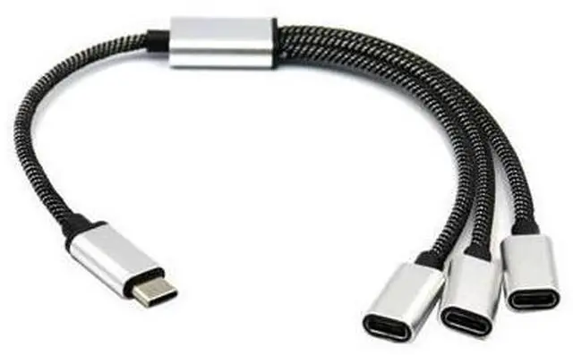 Main image of ruth's sister USB C Male to 3 USB C Female Splitter Converter Adapter Extension Connector