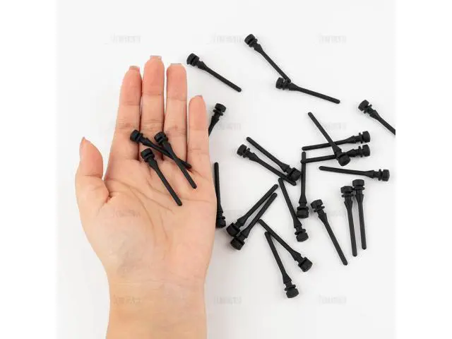 Alt view image 3 of 7 - AUEAR, 50 Pack Case Fan Soft Silicone Anti Noise Reducing Vibration Screws Fan Rivet Mounting for Pack Case Fan or CPU Fan