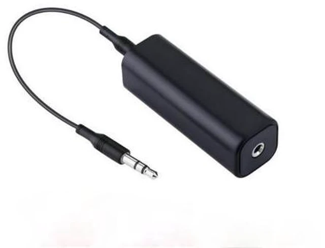 Main image of 3.5mm Audio Aux Cable Anti-interference Ground Loop Noise Filter Isolator Eliminate Cancelling for Home Stereo Car Audio System