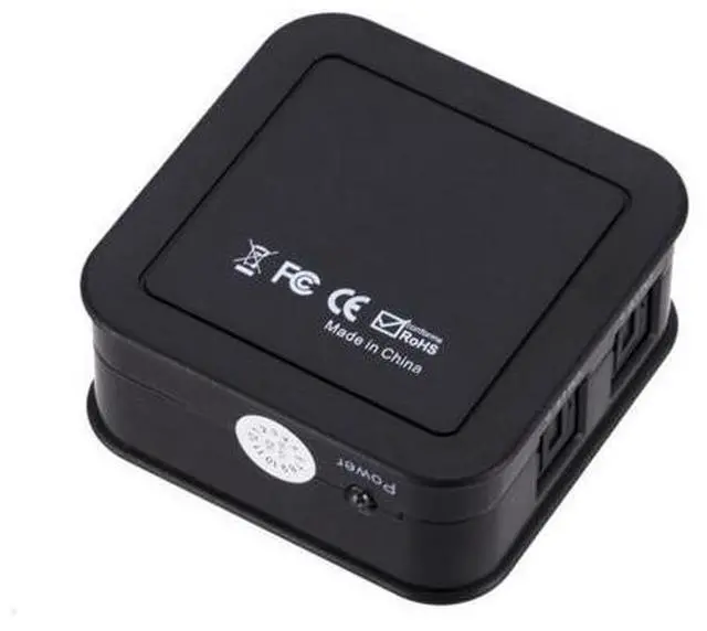 Main image of Digital SPDIF Optical Audio Splitter Adapter 3-way Optical Splitter SPDIF Optical Cable Splitter Hub
