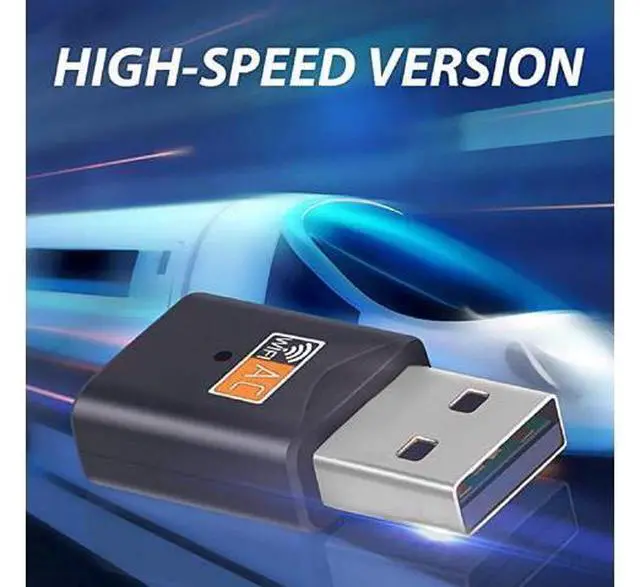 Alt view image 4 of 7 - Dual Band 5Ghz/2.4Ghz Wireless WiFi Adapter Network Card Adapter USB Computer Receiver 5G Mini 2.4G External 8811 Chip Wireless Network Card for Windows(Network Cards)