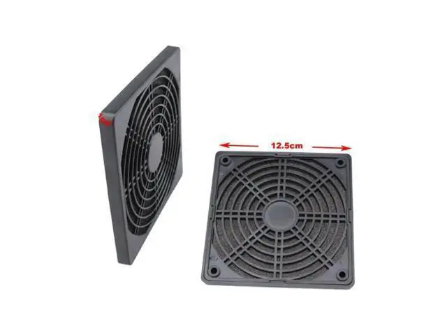 Alt view image 2 of 2 - 120mm Fan Dust Filter Dustproof Screen PC Computer Case Mesh PC Case Fan Dust Sponge Filter Black