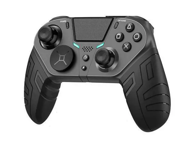 Alt view image 2 of 7 - WISDUM Wireless Game Gamepad For PS4 Elite/Slim/Pro Dualshock 4 Controller With Programmable Back Button Support Turbo