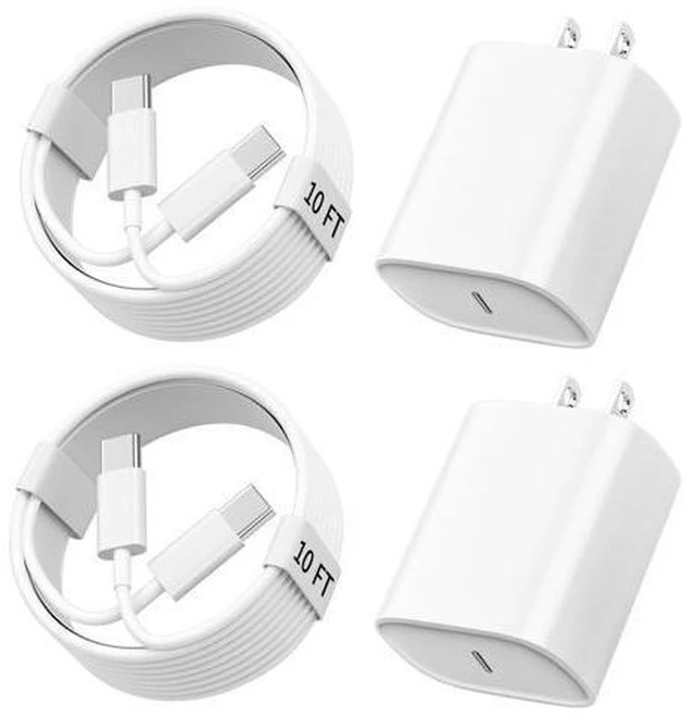 Main image of iPhone 17 16 15 Charger Fast Charging, 10 FT Long USB C Charger Cord with 20W Type C Fast Phone Charging Block for iPhone 17/17 Pro/17 Pro max/Air, for iPhone 16 15 Pro Max Plus, iPad, Android