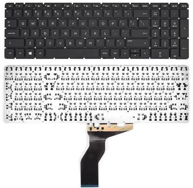 Main image of Replacement Keyboard for HP Pavilion 15-dy 15-dw 15-cs 15-cc 15-ch 15-bs 15-bw 250 255 256 g6 Series Laptop Black US Layout
