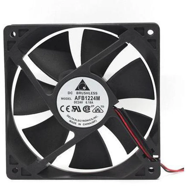 Main image of For Delta AFB1224M 12025 120mm 12cm DC 24V 0.18A 12CM/cm Converter Cooling Fan
