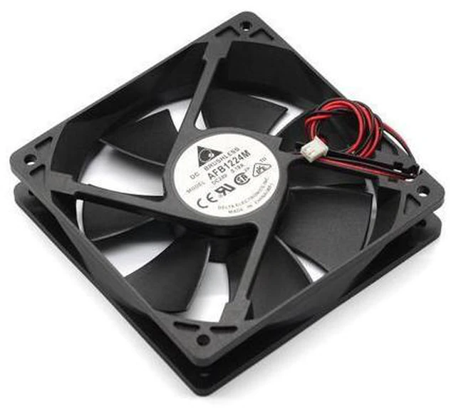 Alt view image 3 of 4 - For Delta AFB1224M 12025 120mm 12cm DC 24V 0.18A 12CM/cm Converter Cooling Fan