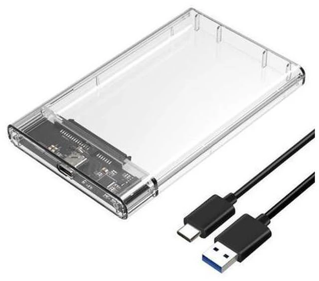 Main image of USB3.1 Gen1 to Type-C HDD Enclosure of 2.5 inch Hard Disk Case SSD SATA3 to USB 3.1 Box USB C HDD Case Gen1 5GBps SSD