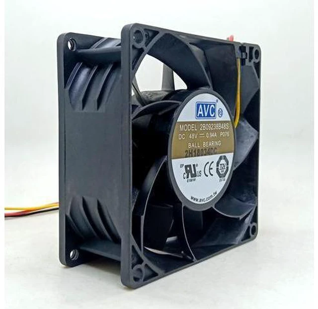 Main image of 2B09238B48S For AVC 9238 48V Double Ball Inverter Fan 9cm High Speed and Large Volume PWM Fan