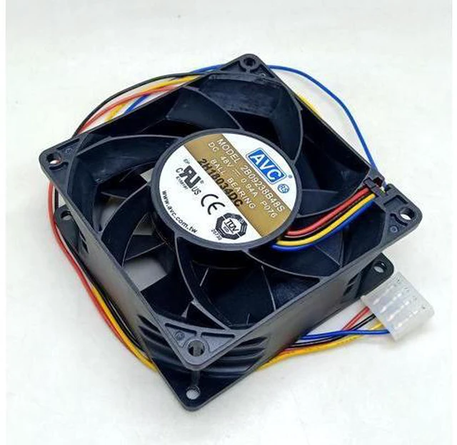 Alt view image 4 of 4 - 2B09238B48S For AVC 9238 48V Double Ball Inverter Fan 9cm High Speed and Large Volume PWM Fan