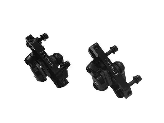 Alt view image 7 of 7 - Mountain Bike Brake Disc Brake Bicycle Mechanical Disc Brake Set for Mountain Bike Pushes Caliper Piston with Rotor