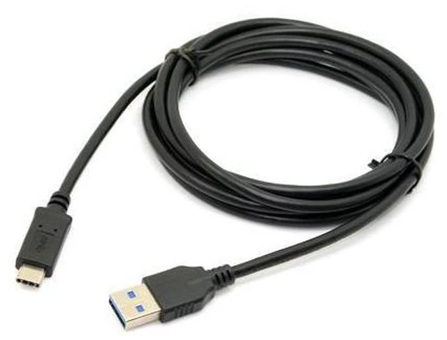Main image of Reversible Design USB 3.0 3.1 Type C Male Connector to Standard Type A Male Data Cable