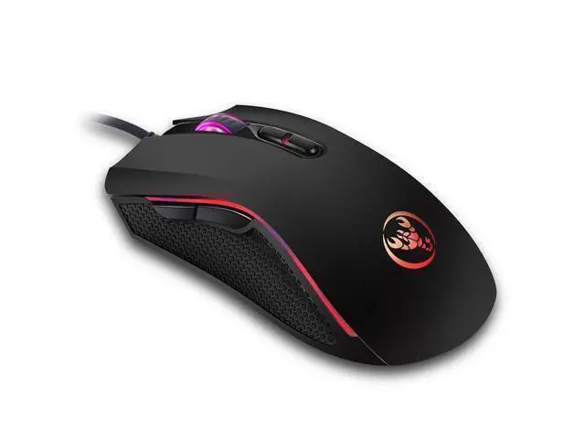 Alt view image 4 of 7 - A869 USB Wired Mouse Gaming Mouse 3200DPI 7 Button 7 Color LED Optical Computer Player Mice Gaming Mouse for Pro Gamer Mice