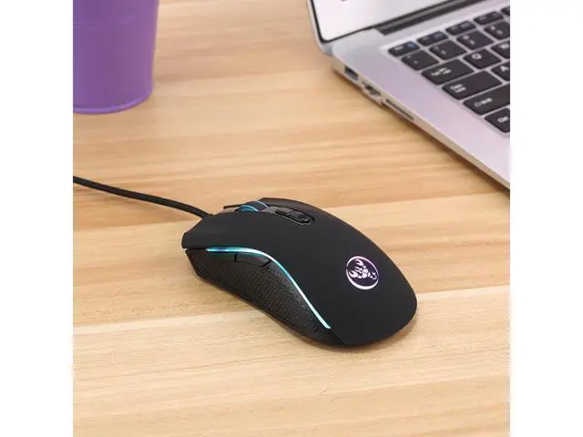 Alt view image 7 of 7 - A869 USB Wired Mouse Gaming Mouse 3200DPI 7 Button 7 Color LED Optical Computer Player Mice Gaming Mouse for Pro Gamer Mice