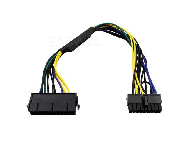 Alt view image 2 of 2 - ATX PSU 24Pin a la placa base de 18Pin Cable de alimentación 30cm 18AWG para HP z210