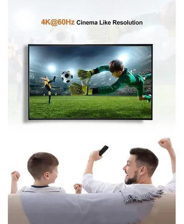Alt view image 6 of 6 - 3ft 4K HDMI Cable - Right Angle 90 Degree, Male to Male Cable for Ultra HD 4K@60Hz, 3D Video - 2-Year Warranty