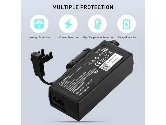 Alt view image 5 of 7 - Power Recliner Power Supply, Chargers for Electric Batteries Recliner Power Cord Replacement AC/DC Switching Power Supply Transformer 2-pin 29V/24V 2A Adapter
