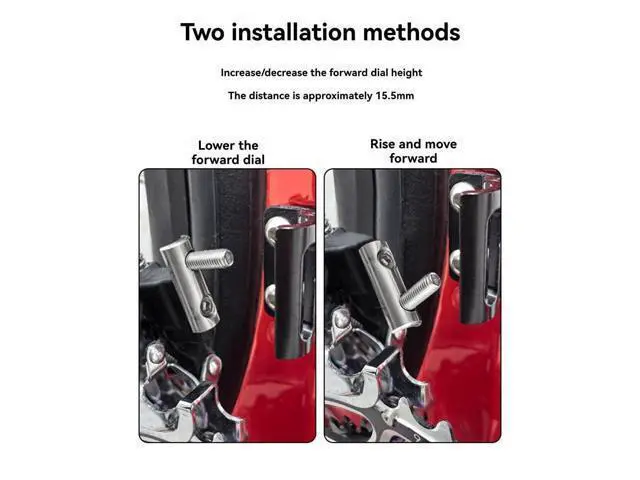 Alt view image 3 of 7 - Bicycle Chainring Road Bike Front Derailleur Extender for for AXS R7170 R8170 Force R8000 R7000 R9100