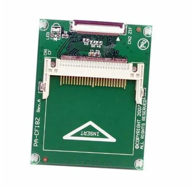 Main image of 1.8" Compact Flash CF Memory Card to CE Ipod ZIF SSD HDD Adapter with 2 Cables