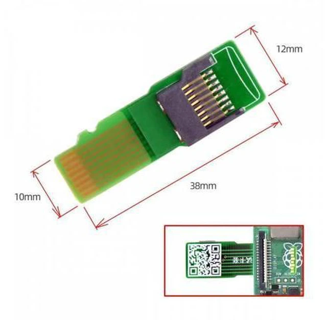 Alt view image 6 of 6 - 5pcs/lot Micro SD TF Memory Card Kit Male to Female Extension Adapter Extender PCBA Reader for Car GPS Phone