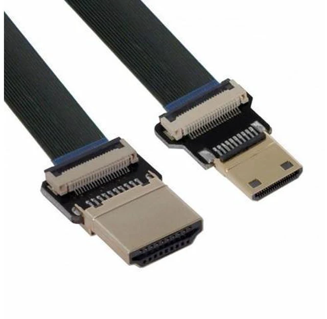 Main image of CYFPV Mini HDMI Male to HDMI Male FPC Flat Cable 1080P for FPV HDTV Multicopter Aerial Photography (0.5M)