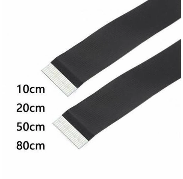 Alt view image 6 of 7 - CYFPV FPV HDMI Male to Right Angled 90D HDMI Male HDTV FPC Flat Cable for FPV HDTV Multicopter Aerial Photography (0.2M)