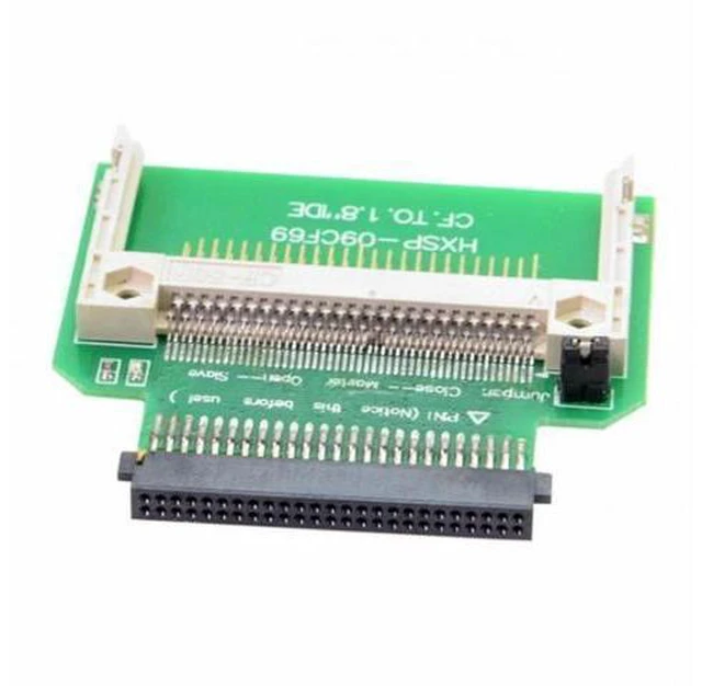 Alt view image 2 of 7 - CF Compact Flash Memory Card to 50pin 1.8 Inch IDE Hard Drive SSD Converter Adapter
