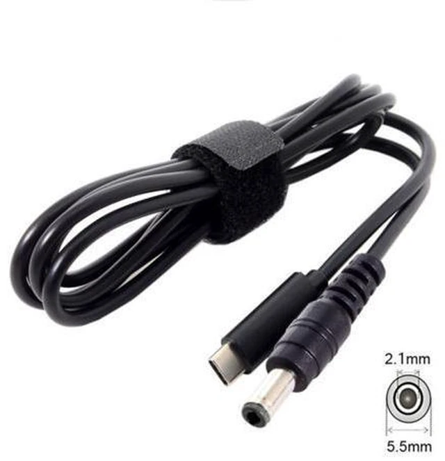 Alt view image 4 of 6 - Type C USB-C Input to 5.5*2.1mm Cable UC-216-5521MM