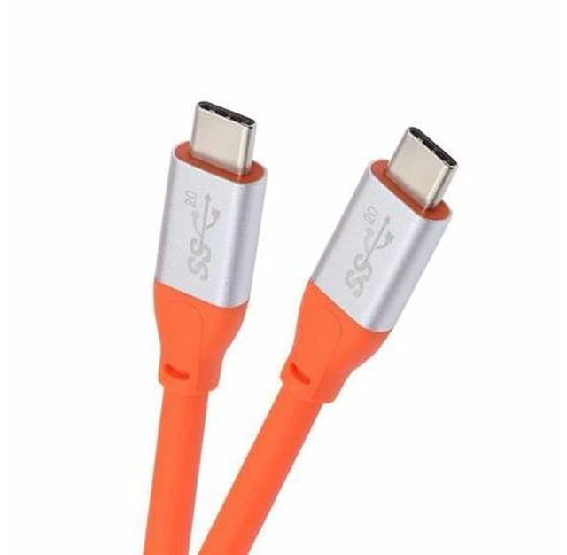 Main image of USB3.2 Cable 20Gbps Ultra Soft High Flex 100W 8K 5K 4K USB4.0 Hyper Super Flexible Cord Male to Male (200cm)