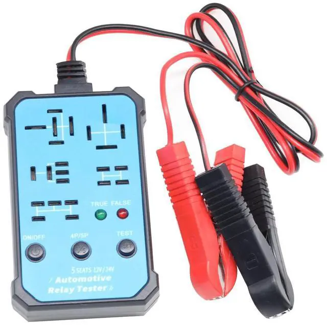 Main image of New Relay Diagnostic Instrument - 5-seat multi-functional wireless relay testing device - 12V and 24V universal auto repair tool