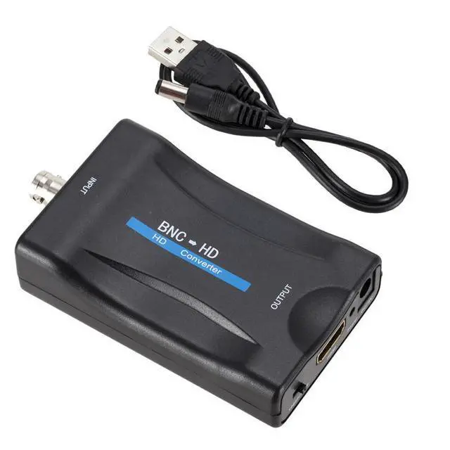 Alt view image 2 of 4 - BNC to HDMI High-Definition Video Converter - BNC2HDMI Converter - BNC Camera Projection to TV