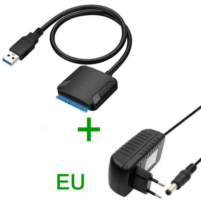 Alt view image 4 of 5 - SATA to USB 3.0 adapter for solid state drives, 2.5-inch laptops, 3.5-inch mechanical hard drives, SATA converter
