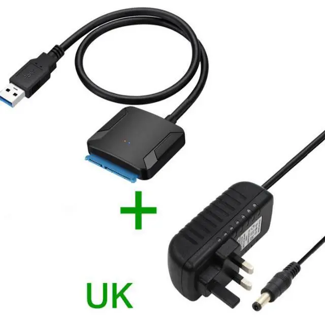 Alt view image 5 of 5 - SATA to USB 3.0 adapter for solid state drives, 2.5-inch laptops, 3.5-inch mechanical hard drives, SATA converter