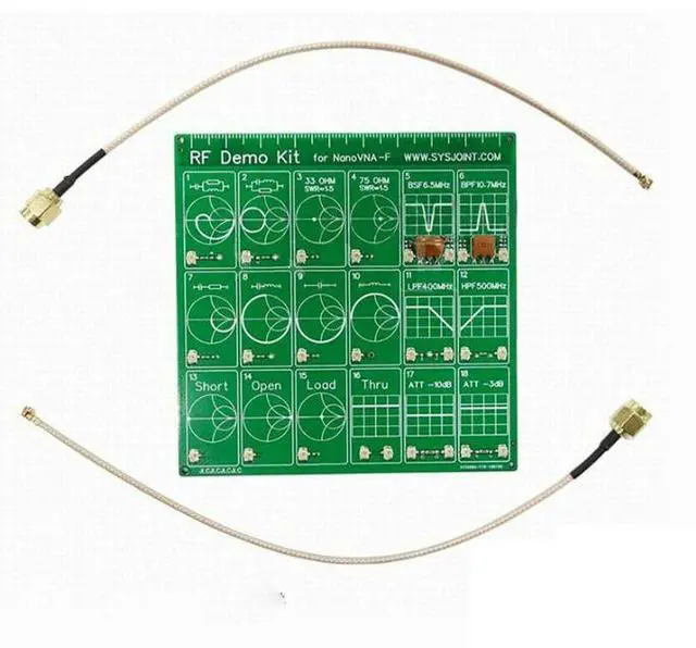 Main image of NanoVNA Test Filter/RF Test/Attenuator Network Analyzer/Electrical Instrument Demonstration Kit