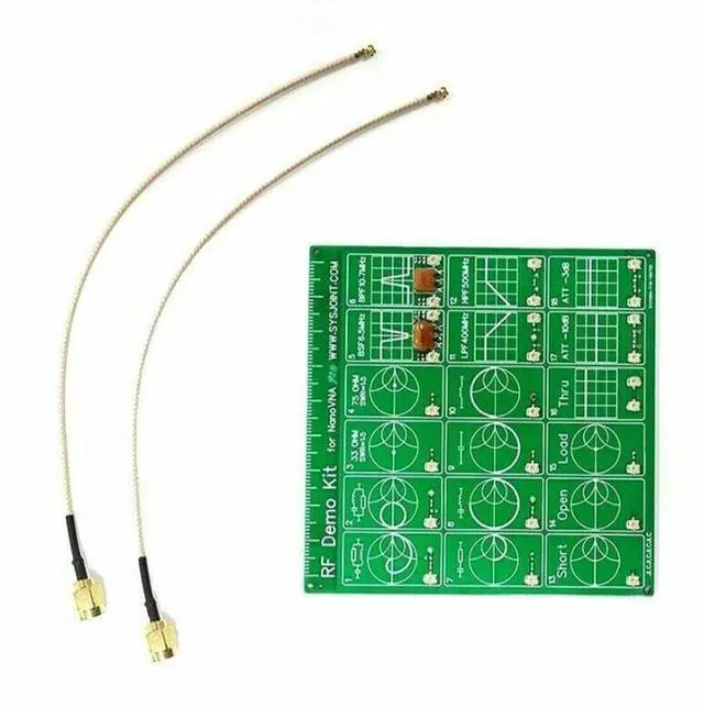 Alt view image 3 of 4 - NanoVNA Test Filter/RF Test/Attenuator Network Analyzer/Electrical Instrument Demonstration Kit