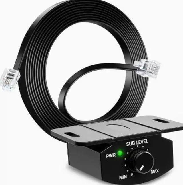 Main image of Car amplifier audio wiring remote volume controller subwoofer regulator
