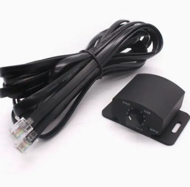 Alt view image 3 of 3 - Car amplifier audio wiring remote volume controller subwoofer regulator