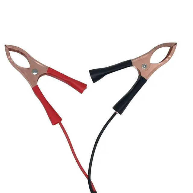 Alt view image 2 of 6 - Professional-grade switch 16AWG high current 30A crocodile clip to DC charging cable, suitable for 12-24V car battery charging