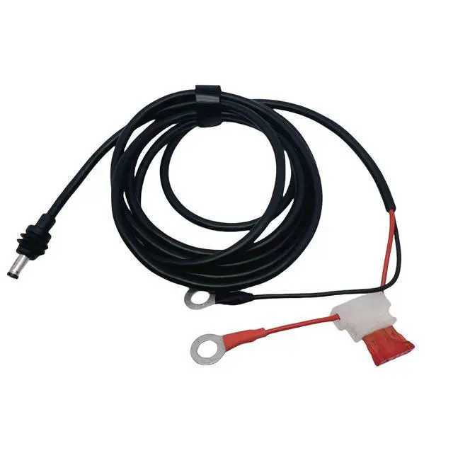 Alt view image 2 of 4 - O-type terminal for 12-24V connection to DC charging cable with switch 16AWG